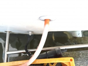 Hydralkolven brast i infästningen