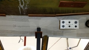 Mallning ovanför framrutor