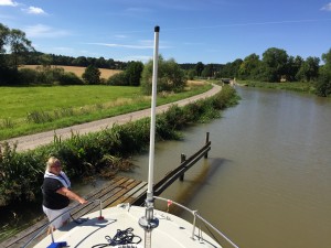 Brygga vis sluss E22