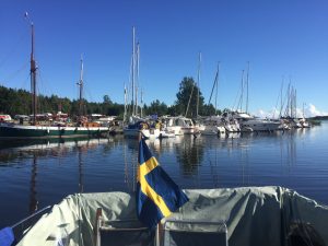 En full gästhamn på Ekenäs 