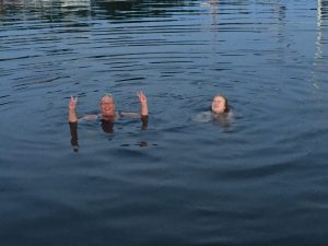 1:a doppet i Vänern i Ekenäs hamn