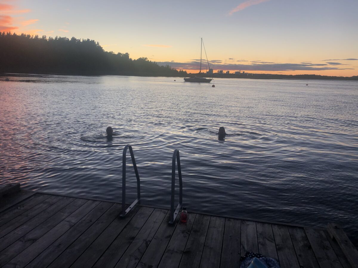Kvällsmat på sööa